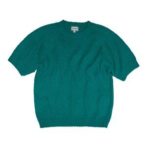 Lasagne (Italy) Vintage Bouclé Yarn Stocking Stitch Raglan Crewneck T Sweater